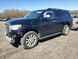 Toyota salvage cars for sale: 2016 Toyota Sequoia Platinum