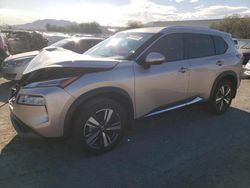 Salvage cars for sale at Las Vegas, NV auction: 2021 Nissan Rogue SL