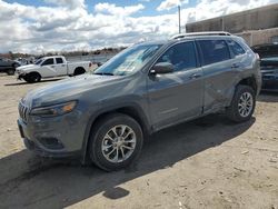 Salvage cars for sale from Copart Fredericksburg, VA: 2021 Jeep Cherokee Latitude LUX