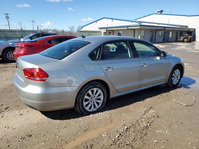 2013 Volkswagen Passat S