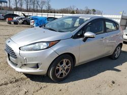 Ford Fiesta SE salvage cars for sale: 2016 Ford Fiesta SE