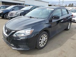 Salvage cars for sale at New Britain, CT auction: 2018 Nissan Sentra S