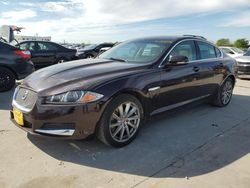 Salvage cars for sale at Grand Prairie, TX auction: 2014 Jaguar XF