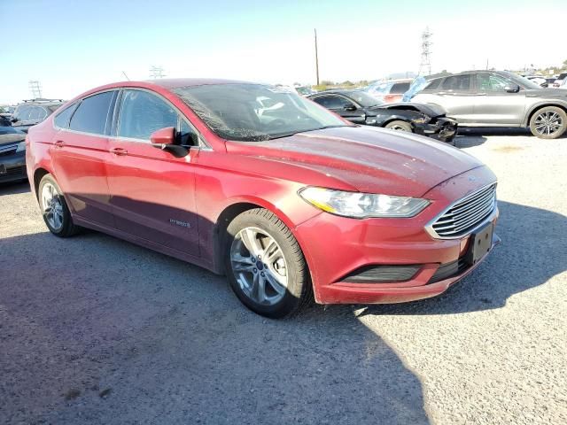 2018 Ford Fusion SE Hybrid