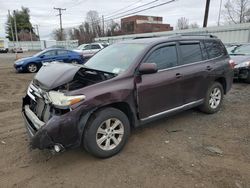 Toyota salvage cars for sale: 2012 Toyota Highlander Base