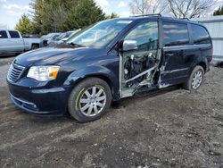 Salvage cars for sale from Copart Finksburg, MD: 2011 Chrysler Town & Country Touring L