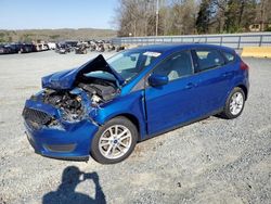 Salvage cars for sale from Copart Concord, NC: 2018 Ford Focus SE