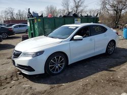 Salvage cars for sale from Copart Baltimore, MD: 2016 Acura TLX Tech