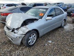 Salvage cars for sale from Copart Magna, UT: 2004 Mercedes-Benz C 320 4matic