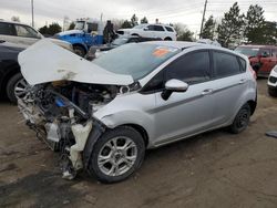 Ford Fiesta SE salvage cars for sale: 2014 Ford Fiesta SE