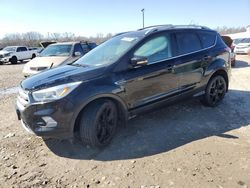 Salvage cars for sale at Louisville, KY auction: 2017 Ford Escape Titanium