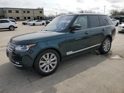 Land Rover Range Rover salvage cars for sale: 2016 Land Rover Range Rover HSE