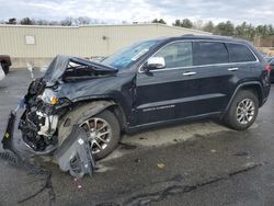 Salvage cars for sale from Copart Exeter, RI: 2014 Jeep Grand Cherokee Limited