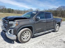 Salvage cars for sale from Copart Cartersville, GA: 2021 GMC Sierra K1500 SLT