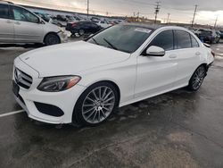 Salvage cars for sale at Sun Valley, CA auction: 2016 Mercedes-Benz C300