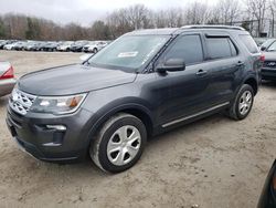 Salvage cars for sale at North Billerica, MA auction: 2019 Ford Explorer XLT