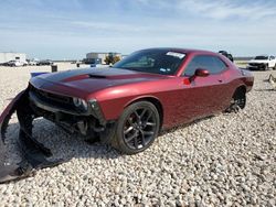 Salvage cars for sale at New Braunfels, TX auction: 2019 Dodge Challenger SXT