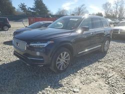 Salvage cars for sale from Copart Madisonville, TN: 2016 Volvo XC90 T6