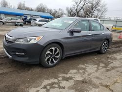 Salvage cars for sale from Copart Wichita, KS: 2016 Honda Accord EX