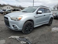 Salvage cars for sale from Copart York Haven, PA: 2012 Mitsubishi Outlander Sport SE