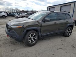 Jeep Cherokee salvage cars for sale: 2015 Jeep Cherokee Trailhawk