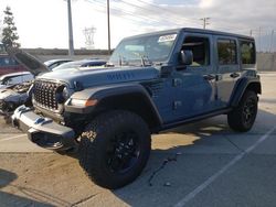 Jeep Wrangler 4xe salvage cars for sale: 2024 Jeep Wrangler 4XE