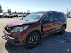 Salvage cars for sale from Copart Rancho Cucamonga, CA: 2016 Honda CR-V SE
