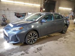 Salvage cars for sale from Copart Angola, NY: 2018 Toyota Corolla L