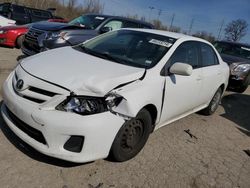 Salvage cars for sale at Bridgeton, MO auction: 2011 Toyota Corolla Base