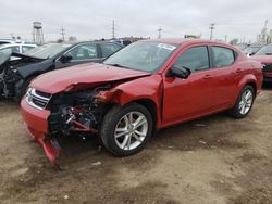 Salvage cars for sale at Chicago Heights, IL auction: 2013 Dodge Avenger SXT