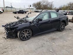 Salvage cars for sale at Oklahoma City, OK auction: 2021 Toyota Camry SE