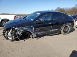 Salvage cars for sale at Brookhaven, NY auction: 2017 Mercedes-Benz GLE Coupe 43 AMG