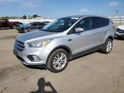 Salvage cars for sale at Bakersfield, CA auction: 2017 Ford Escape SE