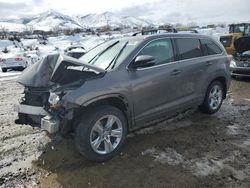 Salvage cars for sale at Reno, NV auction: 2015 Toyota Highlander Limited