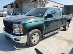 Salvage trucks for sale at Corpus Christi, TX auction: 2015 Chevrolet Silverado C1500 LT