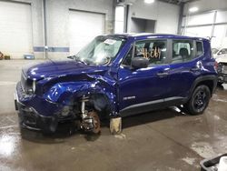 Jeep salvage cars for sale: 2017 Jeep Renegade Sport