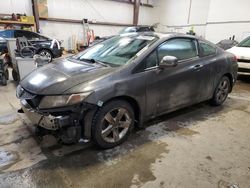 Salvage cars for sale from Copart Nisku, AB: 2013 Honda Civic LX