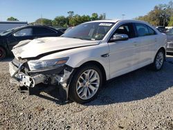 Salvage cars for sale from Copart Riverview, FL: 2019 Ford Taurus Limited