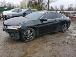 Salvage cars for sale at Baltimore, MD auction: 2016 Honda Accord EXL