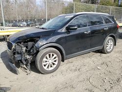Salvage cars for sale from Copart Waldorf, MD: 2016 KIA Sorento LX