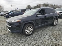 Jeep salvage cars for sale: 2015 Jeep Cherokee Limited