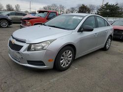 Chevrolet Cruze salvage cars for sale: 2011 Chevrolet Cruze LS