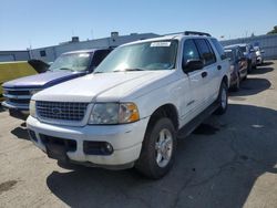 Salvage cars for sale at Vallejo, CA auction: 2005 Ford Explorer XLT