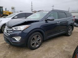 Salvage cars for sale at Chicago Heights, IL auction: 2013 Hyundai Santa FE GLS