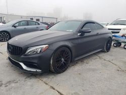 Flood-damaged cars for sale at auction: 2017 Mercedes-Benz C 63 AMG