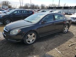 Chevrolet salvage cars for sale: 2010 Chevrolet Malibu 2LT