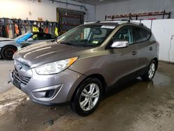 Salvage cars for sale from Copart Candia, NH: 2012 Hyundai Tucson GLS