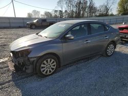 Salvage cars for sale at Gastonia, NC auction: 2017 Nissan Sentra S