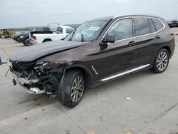 Salvage cars for sale from Copart Grand Prairie, TX: 2019 BMW X3 SDRIVE30I