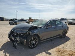 Salvage cars for sale at Andrews, TX auction: 2022 BMW 330I